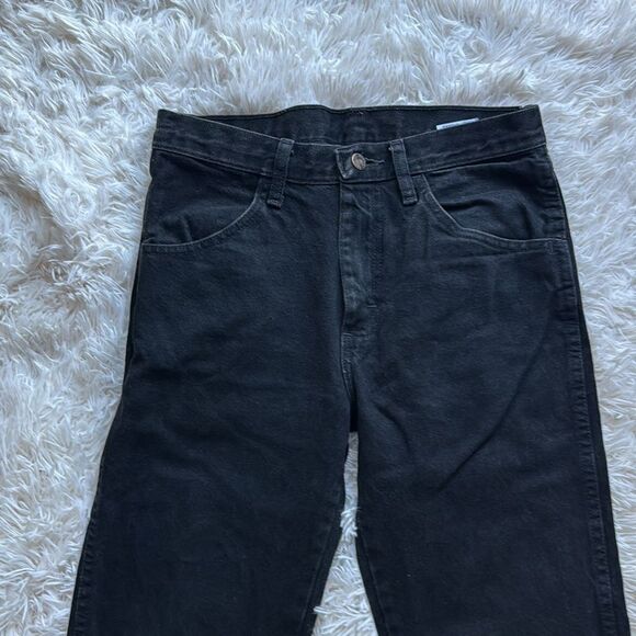 Rustler Black Straight Leg Jeanss 29x30 29” - Picture 3 of 6
